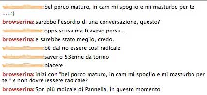 chattare con ragazze single