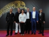 Jury official, from left Apichatpong Weerasethkul, roger Avary, NoÃ¨mie Lvovsky, Oliver Pere Festival Artistic Director, Hans Ulric Obrist, Im Sang-soo