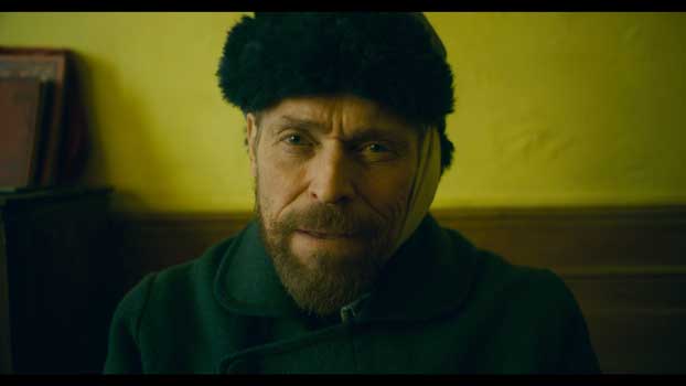 Willem Dafoe in una scena del film At eternity’s Gate - Photo: courtesy of Lucky Red