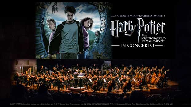 Harry Potter e il Prigioniero di Azkaban concerto Milano locandina orizz