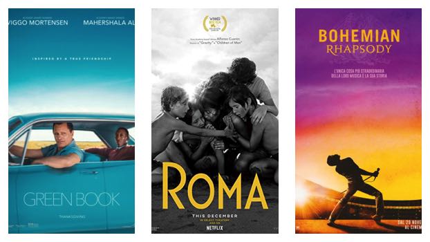 oscar 2019-locandine film vincitori