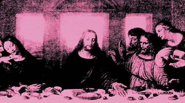 LEONARDO & WARHOL - The Last Supper di Warhol_dettaglio