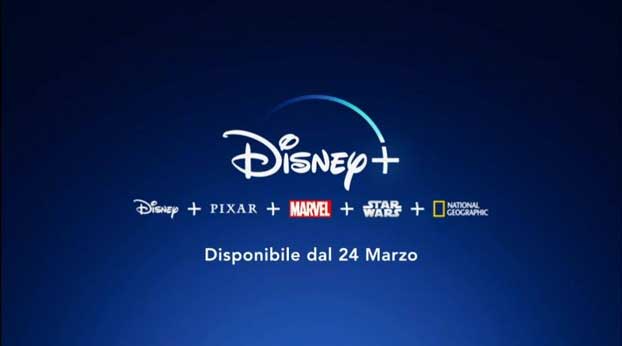 Disney Plus arriva il 24 marzo!