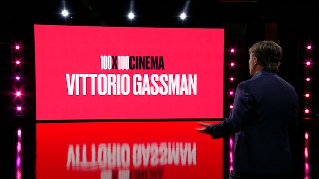 Omaggio a Vittorio Gassman. Ph courtesy of SKY cinema.