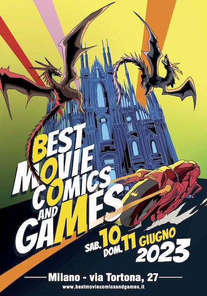 Best Movie Comics And Games 2023: Info Ospiti, Biglietti, Panel | MSD