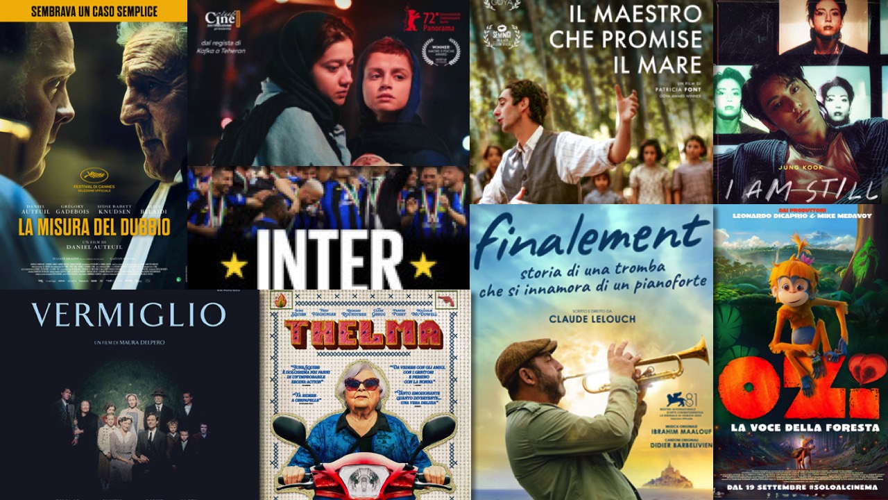 i film in uscita solo al cinema il 19 settembre 2024?